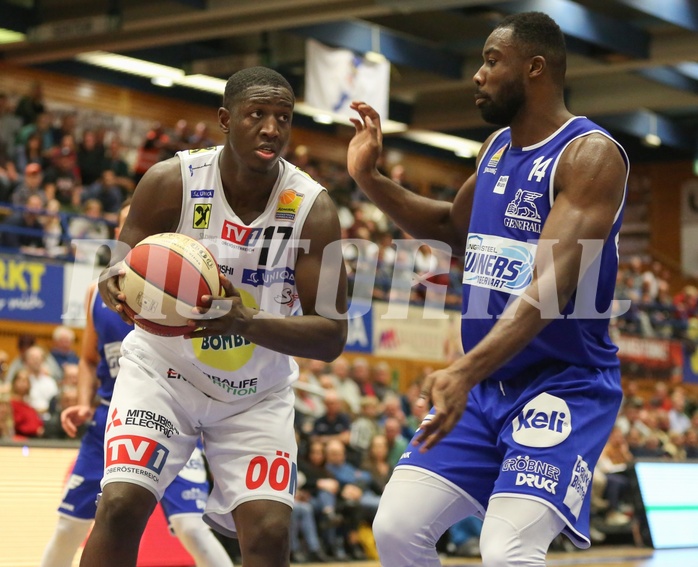 Basketball ABL 2018/19, Grunddurchgang 8.Runde Gmunden Swans vs. Oberwart Gunners