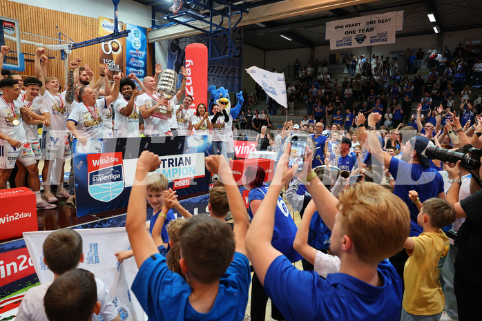 Basketball Superliga 2024/25, Playoffs, Finale Spiel 3 Oberwart Gunners vs. BBC Nord Dragonz


