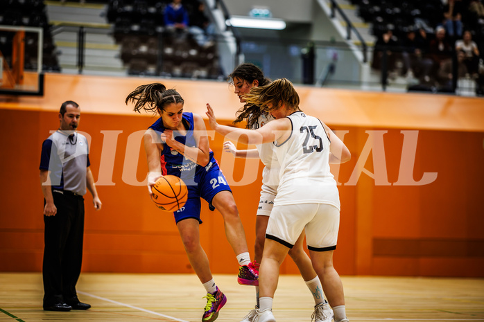 Basketball, Win2Day Basketball Damen Superliga 2023/24, Grunddurchgang 3.Runde, Basket Flames, UBSC Graz, Sabrina Werner (24)