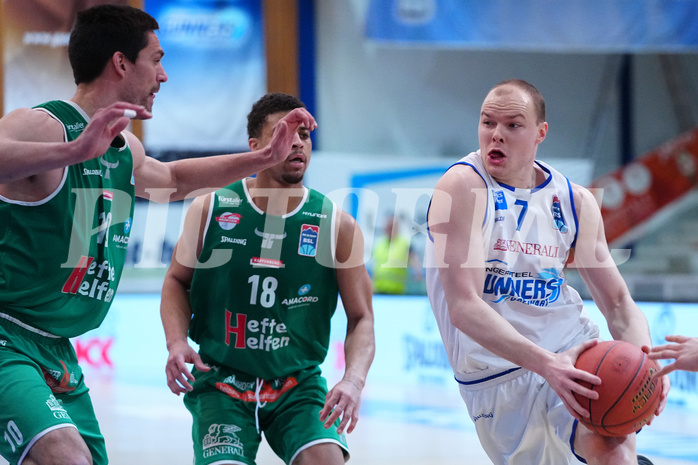 Basketball Superliga 2021/22, 2. Platzierungsrunde, Oberwart vs. Kapfenberg 


