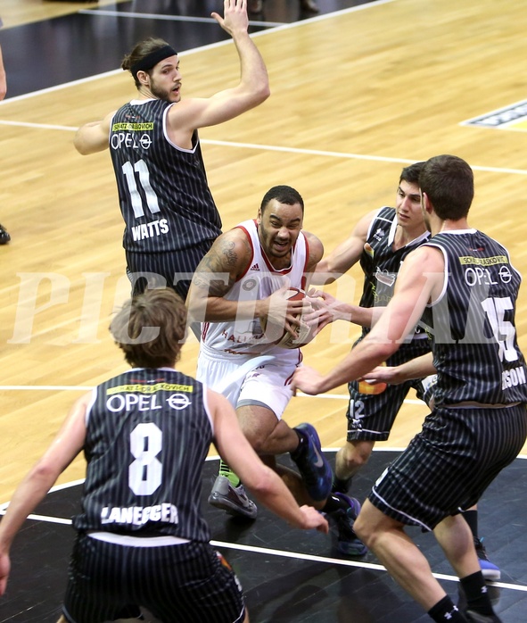 Basketball ABL 2015/16 Grunddurchgang 22.Runde BC Vienna vs. GÃ¼ssing Knights


