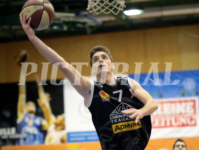 Basketball ABL 2016/17 Grunddurchgang 20.Runde Kapfenberg bulls vs Traiskirchen Lions