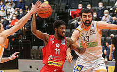 Basketball Superliga 2021/22, Grunddurchgang 9.Runde Klosterneuburg Dukes vs. Traiskirchen Lions