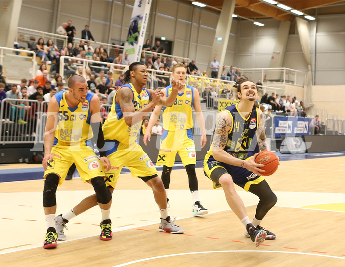 Basketball Superliga 2021/22, Viertelfinale Spiel 2 SKN St.Pölten vs. UBSC Graz