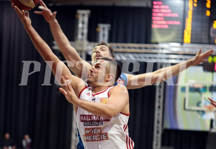 24.02.2017 Basketball ABL 2016/17 Grunddurchgang 24. Runde bc Vienna vs Kapfenberg bulls