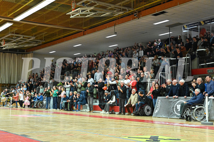 Basketball, Superliga 2024/25, Grunddurchgang 19.Runde, Flyers Wels vs. Klosterneuburg,