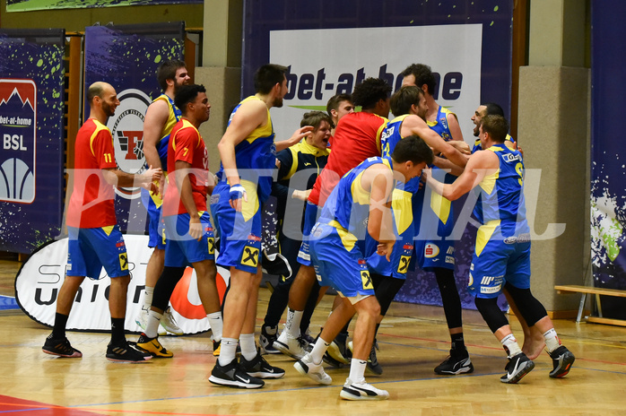 Basketball Superliga 2020/21, Grunddurchgang 16. Runde Flyers Wels vs. St. Pölten
