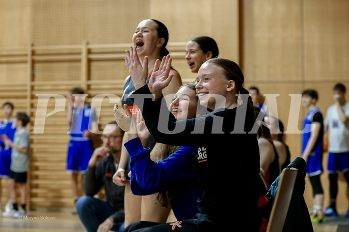 16.02.2025 Österreichischer Basketballverband 2024/25, SLWU16 Vienna United vs Basket Duchess