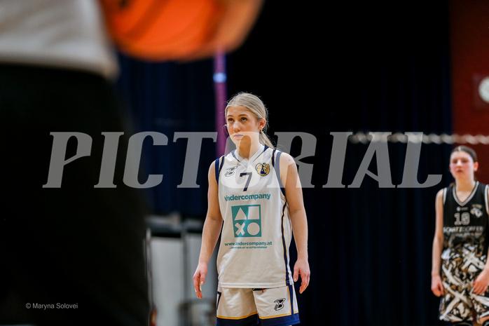01.03.2025 Österreichischer Basketballverband 2024/25, SLWU16 WAT 3 Capricorns vs. VKL Vikings Swans