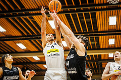 Basketball, Basketball Zweite Liga 2024/25, Grunddurchgang 13.Runde, Mattersburg Rocks, Güssing Blackbirds, Dominik Alturban (6)