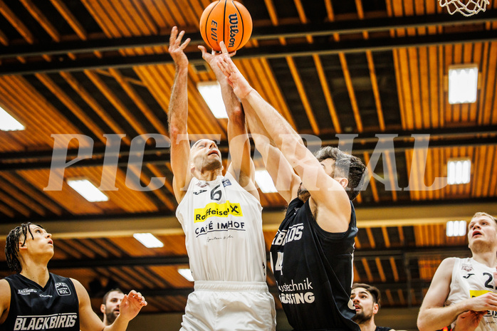 Basketball, Basketball Zweite Liga 2024/25, Grunddurchgang 13.Runde, Mattersburg Rocks, Güssing Blackbirds, Dominik Alturban (6)