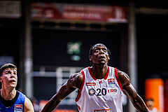 Basketball, Win2Day Superliga 2024/25, Grunddurchgang 6.Runde, BC Vienna, St. Pölten, Julio Calver de Assis Afonso (20)