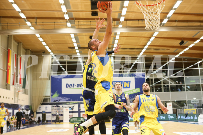 Basketball Superliga 2021/22, 7.Plazierungsrunde SKN St.Pölten vs. UBSC Graz


