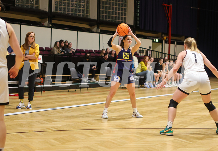 Basketball Damen Superliga 2023/24, Grunddurchgang 8.Runde Basket Flames vs. SKN St.Pölten


