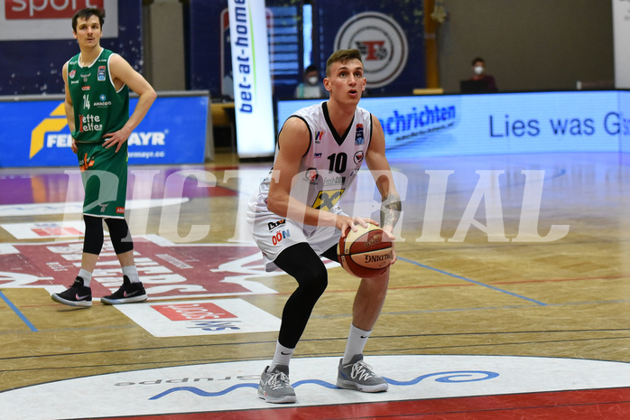 Basketball Superliga 2020/21, Semifinale Spiel 2 Flyers Wels vs. Kapfenberg