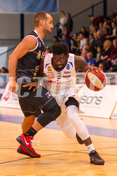 Basketball ABL 2015/16 Grunddurchgang 13.Runde Oberwart Gunners vs. Traiskirchen Lions