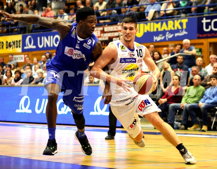 Basketball ABL 2016/17, Grunddurchgang 25.Runde Gmunden Swans vs. Oberwart Gunners


