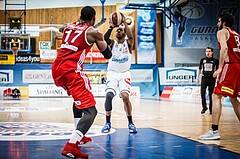 Basketball, ABL 2018/19, Playoff VF Spiel 1, Oberwart Gunners, BC Vienna, Justin Coleman (8)