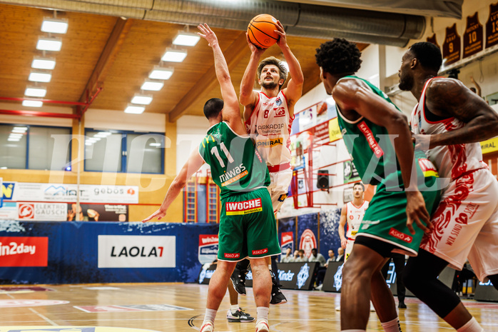 Basketball, win2day Basketball Superliga 2024/25, Grunddurchgang 1.Runde, Traiskirchen Lions, Kapfenberg Bulls, 