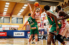 Basketball, win2day Basketball Superliga 2024/25, Grunddurchgang 1.Runde, Traiskirchen Lions, Kapfenberg Bulls, 