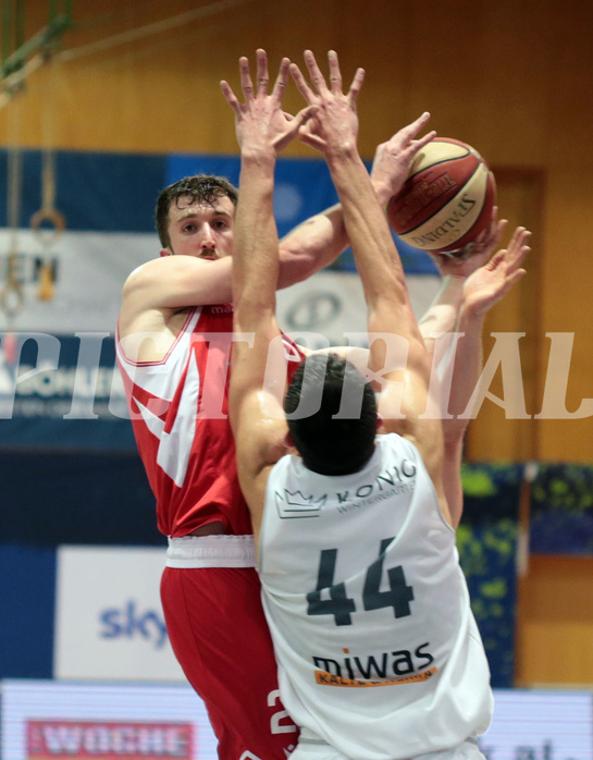 Basketball Superliga 2020/21,  Grunddurchgang 16.Runde, Kapfenberg Bulls vs. Traiskirchen Lions
