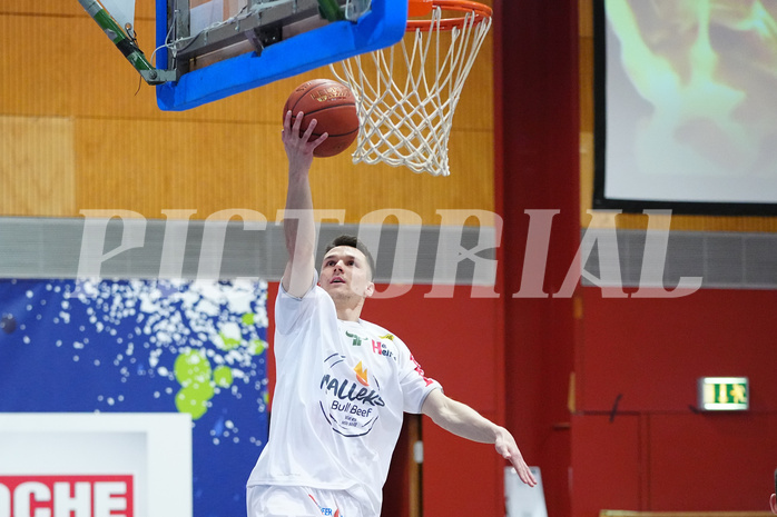 Basketball Superliga 2021/22, Grundduchgang 18.Runde , Kapfenberg Bulls vs. Klosterneuburg Dukes