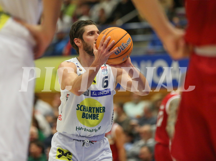 Basketball Superliga 2024/25, Grunddurchgang 12.Runde Gmunden Swans vs. BC Vienna