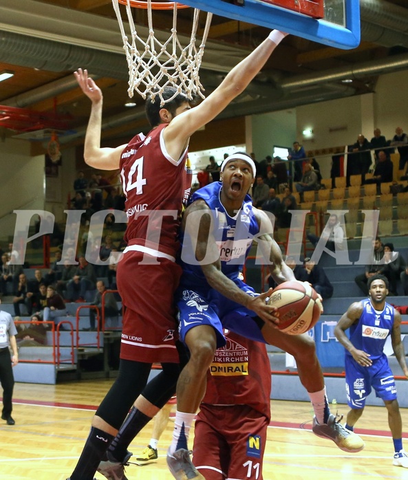 Basketball ABL 2016/17, Grunddurchgang 14.Runde Traiskirchen Lions vs. Oberwart Gunners


