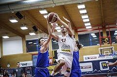Basketball, Admiral Basketball Superliga 2019/20, Grunddurchgang 7.Runde, Traiskirchen Lions, D.C. Timberwolves, Oscar Schmit (17)
