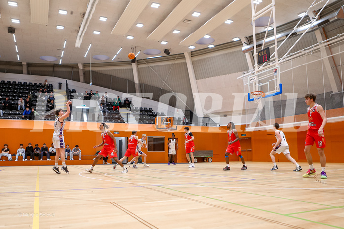 11.01.2025 Österreichischer Basketballverband 2024/25, SLMU19, Vienna United vs BC Vienna