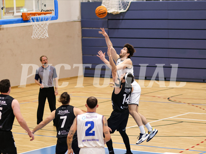 Basketball Zweite Liga 2023/24, Grunddurchgang 12.Runde BBU Salzburg vs. Güssing Blackbirds