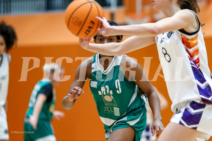 26.01.2025 Österreichischer Basketballverband 2024/25, SLWU19, Vienna United vs. UBI Graz