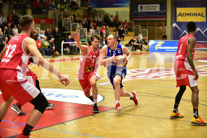 Basketball Superliga 2019/20, Grunddurchgang 20. Runde Flyers Wels vs. Oberwart Gunners


