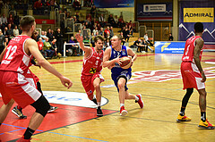 Basketball Superliga 2019/20, Grunddurchgang 20. Runde Flyers Wels vs. Oberwart Gunners


