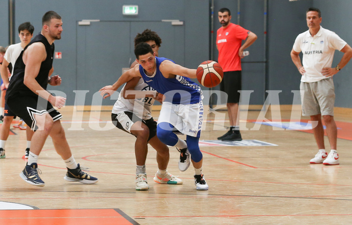 Basketball Nationalteam MU19 2022, Kadersichtung  vs. 


