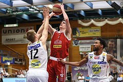 Basketball ABL 2017/18, Playoff VF Spiel 1 Gmunden Swans vs. Traiskirchen Lions