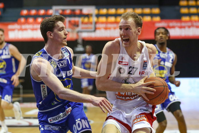 Basketball Superliga 2021/22, Grunddurchgang 18.Runde BC Vienna vs. Gmunden Swans


