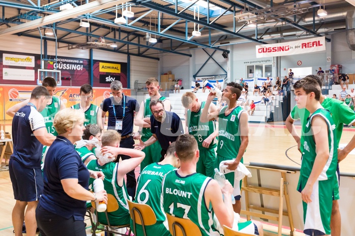 FIBA U20 European Championship Men 2015 DIV B Team Israel vs Team Ireland