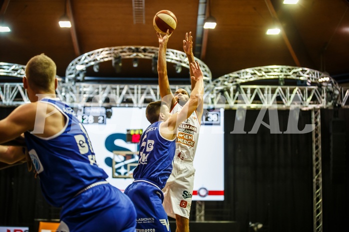 Basketball, Admiral Basketball Superliga 2019/20, Grunddurchgang 5.Runde, BC Vienna, Oberwart Gunners, Jason Detrick (19)