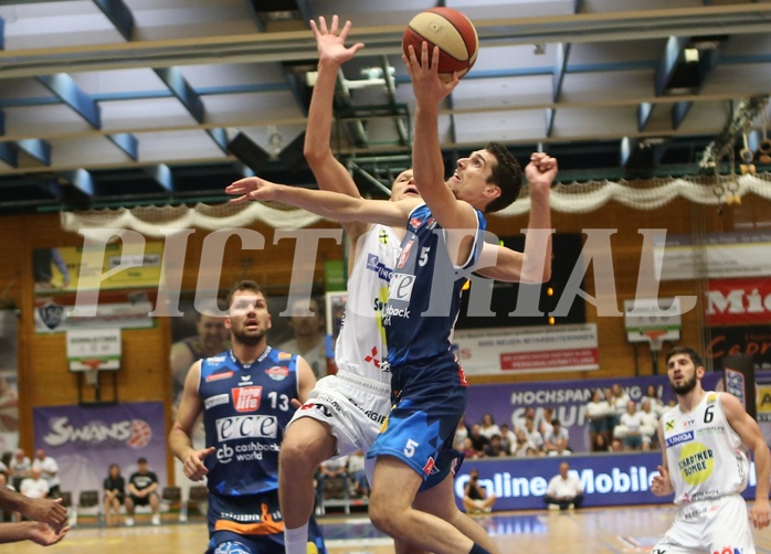 Basketball ABL 2017/18, Playoff Finale Spiel 6 Gmunden Swans vs. Kapfenberg Bulls


