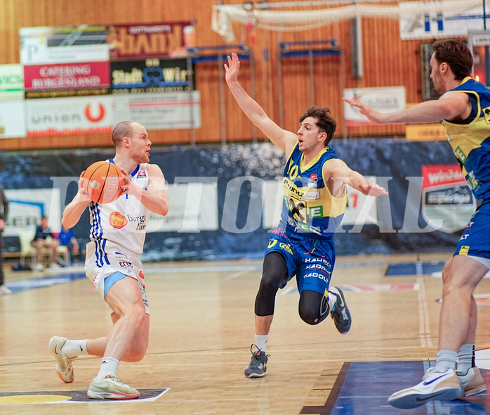 Basketball Superliga 2024/25, 6.Plazierungsrunde Oberwart Gunners vs. UBSC Graz


