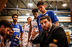 Basketball, bet-at-home Basketball Superliga 2021/22, Grunddurchgang Runde 8, Oberwart Gunners, Gmunden Swans, Horst Leitner (Coach)