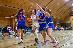 17.11.2024 Österreichischer Basketballverband 2024/25, SLWU19, Basket Flames UNION vs. BBU Salzburg