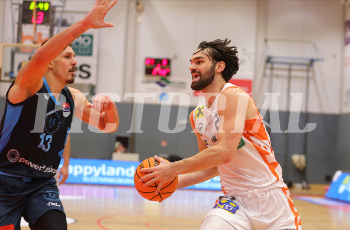 Basketball Superliga 2023/24, Grunddurchgang 4.Runde Klosterneuburg Dukes vs. Vienna Timberwolves