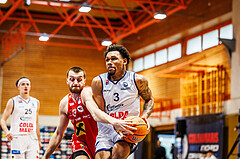 Basketball, win2day Basketball Superliga 2024/25, Playoffs Viertelfinale 2. Spiel
, BBC Nord Dragonz, Flyers Wels, Rayshawn Mart (3)