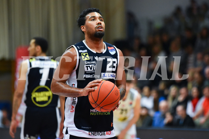 Win2Day Basketball Superliga 2022/23, Grunddurchgang 13.Runde, Flyers Wels vs. Swans Gmunden,