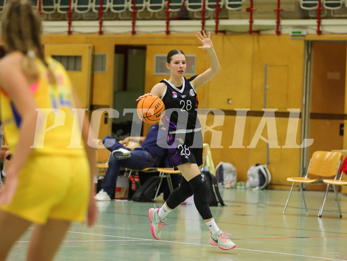 Basketball Damen Superliga 2023/24, Grunddurchgang 3.Runde Vienna United vs. SKN St.Pölten


