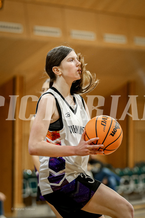 23.02.2025 Österreichischer Basketballverband 2024/25, SLWU14 Vienna United vs. Vienna Timberwolves