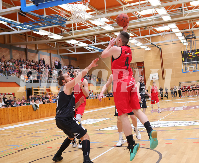 Basketball Zweite Liga 2022/23, Playoff, Finale Spiel 1 Mistelbach Mustangs vs. Güssing Blackbirds