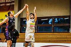 Basketball, Basketball Zweite Liga 2024/25, Grunddurchgang 4.Runde, Mattersburg Rocks, Vienna United, Julian Alper (10)